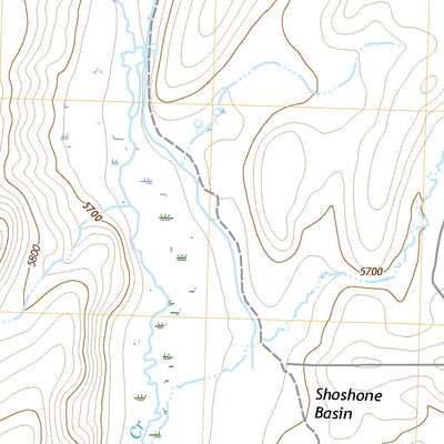 United States Geological Survey Big Creek Ranch, ID (2020, 24000-Scale) digital map
