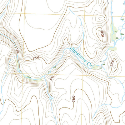 United States Geological Survey Big Creek Ranch, ID (2020, 24000-Scale) digital map
