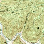 United States Geological Survey Big Creek, WV (1962, 24000-Scale) digital map