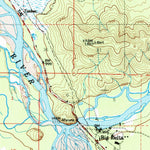United States Geological Survey Big Delta A-4, AK (1950, 63360-Scale) digital map