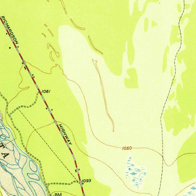 United States Geological Survey Big Delta A-4, AK (1952, 63360-Scale) digital map