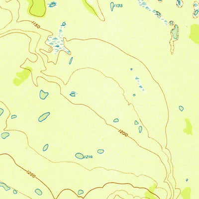 United States Geological Survey Big Delta A-4, AK (1952, 63360-Scale) digital map