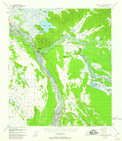 United States Geological Survey Big Delta A-4, AK (1959, 63360-Scale) digital map