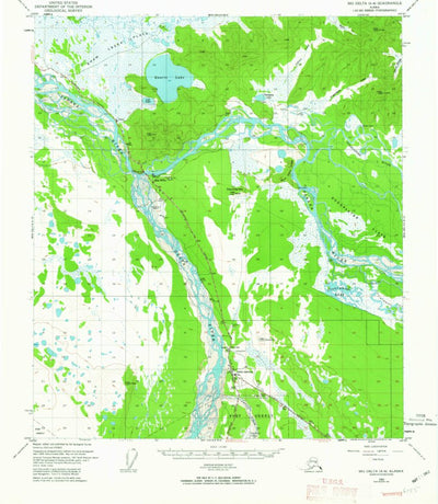 United States Geological Survey Big Delta A-4, AK (1962, 63360-Scale) digital map
