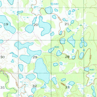 United States Geological Survey Big Delta A-5, AK (1950, 63360-Scale) digital map