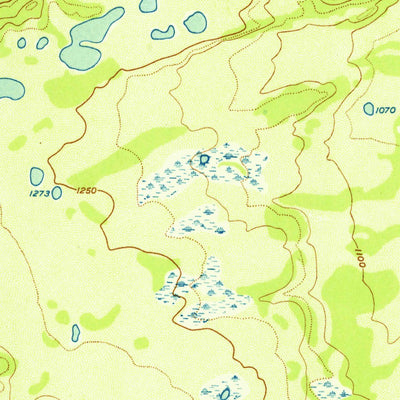 United States Geological Survey Big Delta A-5, AK (1952, 63360-Scale) digital map