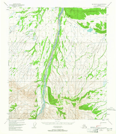 United States Geological Survey Big Delta A-6, AK (1949, 63360-Scale) digital map