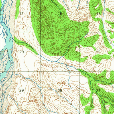 United States Geological Survey Big Delta A-6, AK (1949, 63360-Scale) digital map