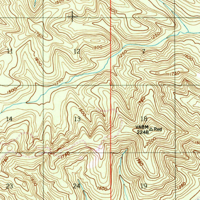 United States Geological Survey Big Delta B-6, AK (1949, 63360-Scale) digital map