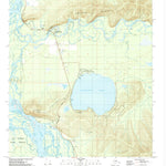 United States Geological Survey Big Delta B-6 NW, AK (1992, 25000-Scale) digital map