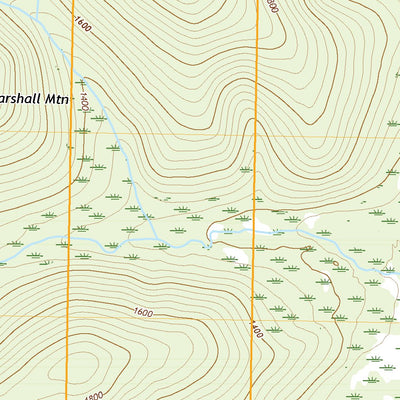 United States Geological Survey Big Delta C-4 NW, AK (2021, 25000-Scale) digital map