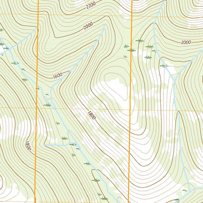 United States Geological Survey Big Delta C-4 NW, AK (2021, 25000-Scale) digital map