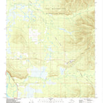 United States Geological Survey Big Delta C-6 SW, AK (1992, 25000-Scale) digital map