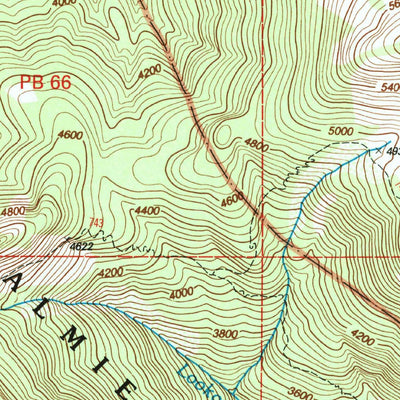 United States Geological Survey Big Devil Peak, WA (1999, 24000-Scale) digital map