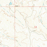 United States Geological Survey Big Dry School, MT (1965, 24000-Scale) digital map