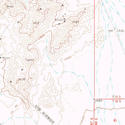 United States Geological Survey Big Dune, NV-CA (1952, 62500-Scale) digital map