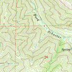 United States Geological Survey Big Dutch Hollow, UT (1961, 24000-Scale) digital map