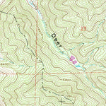 United States Geological Survey Big Dutch Hollow, UT (1961, 24000-Scale) digital map