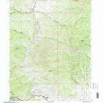 United States Geological Survey Big Dutch Hollow, UT (1998, 24000-Scale) digital map