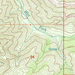 United States Geological Survey Big Dutch Hollow, UT (1998, 24000-Scale) digital map