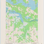 United States Geological Survey Big Eau Pleine Reservoir, WI (1970, 24000-Scale) digital map