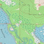 United States Geological Survey Big Eau Pleine Reservoir, WI (1970, 24000-Scale) digital map