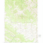 United States Geological Survey Big Elk Mountain, ID (1966, 24000-Scale) digital map