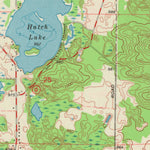 United States Geological Survey Big Falls, WI (1970, 24000-Scale) digital map