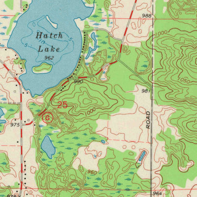 United States Geological Survey Big Falls, WI (1970, 24000-Scale) digital map