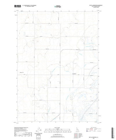 United States Geological Survey Big Fill Reservoir, ID (2020, 24000-Scale) digital map