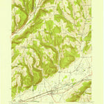 United States Geological Survey Big Flats, NY (1953, 24000-Scale) digital map