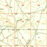 United States Geological Survey Big Foot Butte, ID (1948, 62500-Scale) digital map