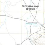 United States Geological Survey Big Foot Butte, ID (2020, 24000-Scale) digital map