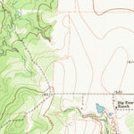 United States Geological Survey Big Four Ranch, TX (1966, 24000-Scale) digital map
