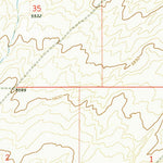 United States Geological Survey Big Grassy Ridge, ID (1972, 24000-Scale) digital map