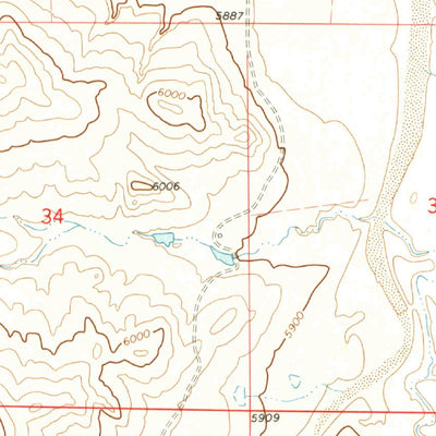 United States Geological Survey Big Gulch, CO (1970, 24000-Scale) digital map