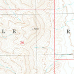 United States Geological Survey Big Gyp Mountain, NM (1981, 24000-Scale) digital map