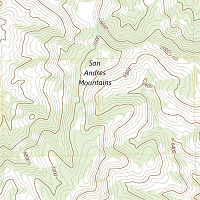 United States Geological Survey Big Gyp Mountain, NM (2023, 24000-Scale) digital map