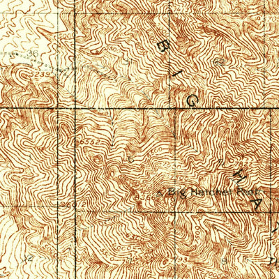 United States Geological Survey Big Hatchet Peak, NM (1918, 62500-Scale) digital map