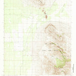 United States Geological Survey Big Hatchet Peak, NM (1982, 24000-Scale) digital map