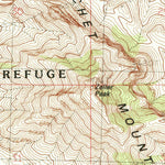 United States Geological Survey Big Hatchet Peak, NM (1982, 24000-Scale) digital map