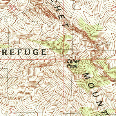 United States Geological Survey Big Hatchet Peak, NM (1982, 24000-Scale) digital map