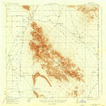 United States Geological Survey Big Hatchet Peak, NM (V3, 1937) digital map