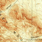 United States Geological Survey Big Hatchet Peak, NM (V3, 1937) digital map
