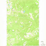 United States Geological Survey Big Hawk Mountain, MT (1964, 24000-Scale) digital map