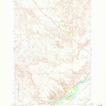 United States Geological Survey Big Hill, MT (1968, 24000-Scale) digital map