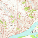 United States Geological Survey Big Hill, MT (1968, 24000-Scale) digital map