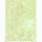 United States Geological Survey Big Hole Pass, ID-MT (1966, 24000-Scale) digital map