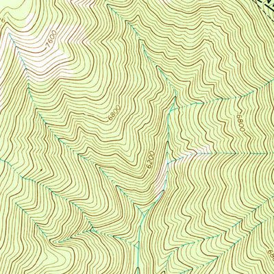 United States Geological Survey Big Hole Pass, ID-MT (1966, 24000-Scale) digital map