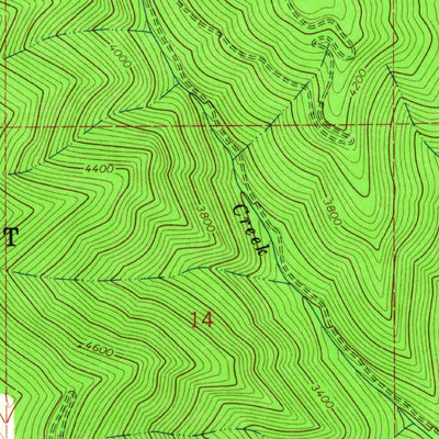 United States Geological Survey Big Hole Peak, MT (1964, 24000-Scale) digital map